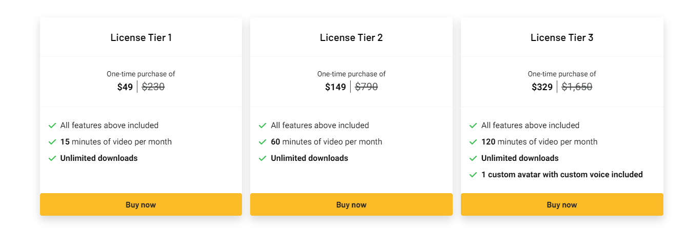 AppSumo lifetime deal pricing tiers and plan details