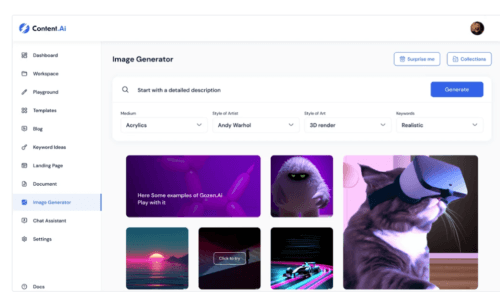 Step-by-step guide showing how the GoZen Content AI platform works