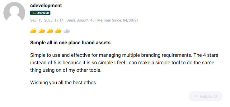 Final success story illustrating long term brand growth with Ethos