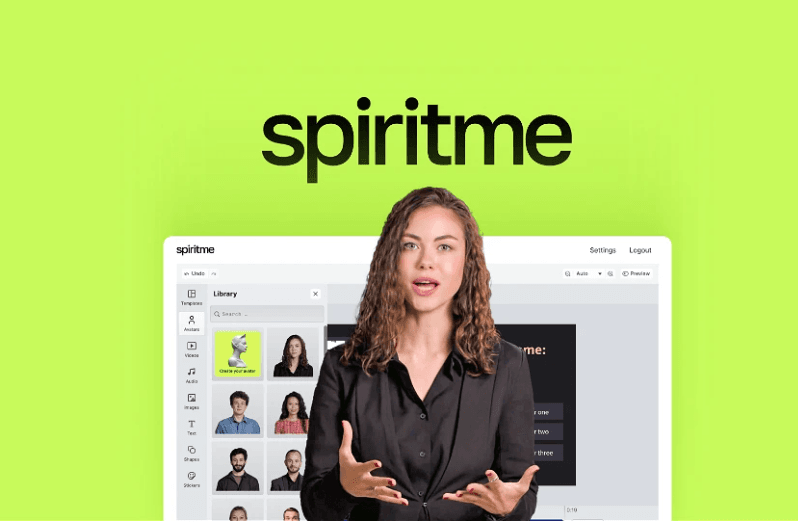 Explanation of Spiritme AI video generation platform features