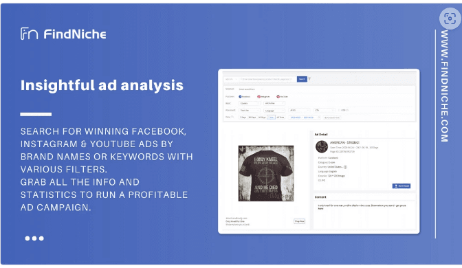 Visual guide showing ideal users for the FindNiche dropshipping tool
