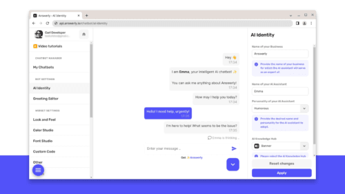Key benefits and reasons to choose Answerly chatbot.